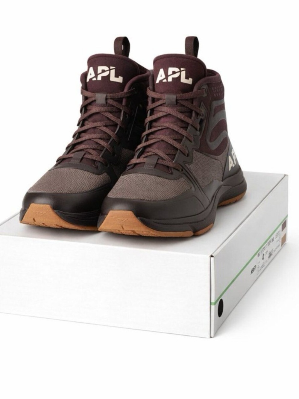 APL Men’s TechLoom Defender Waterproof Sneaker Boot Chocolate